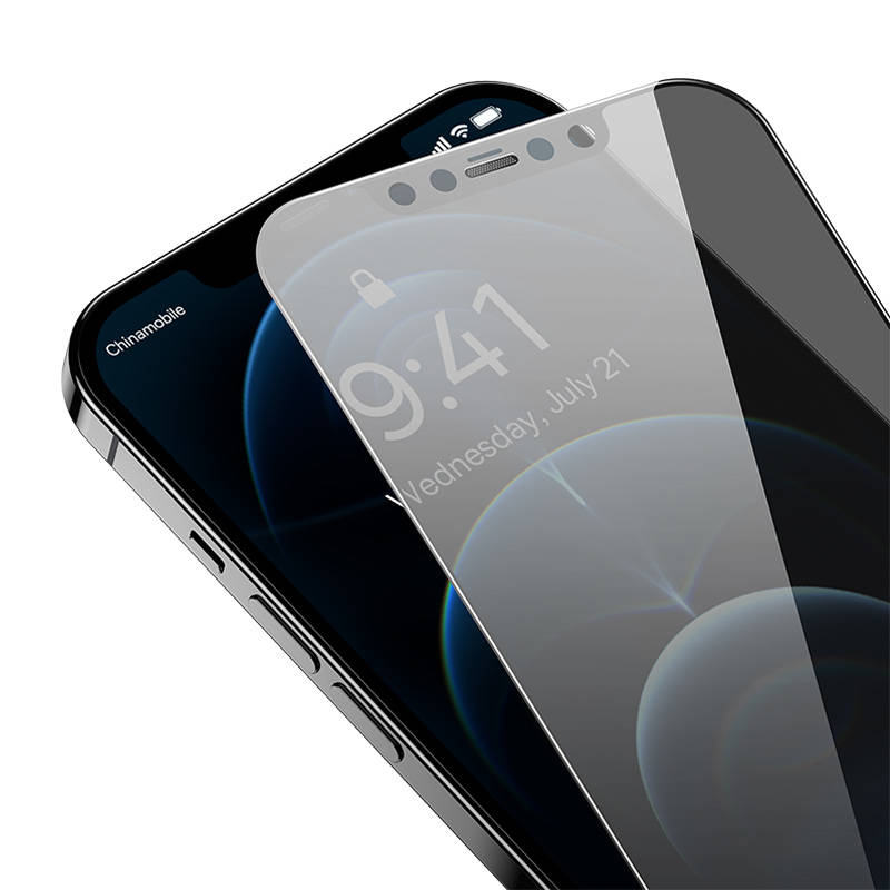 Baseus Προστατευτικό Οθόνης Tempered Glass 0.3mm για iPhone 12 Pro Max (Διαφανές)