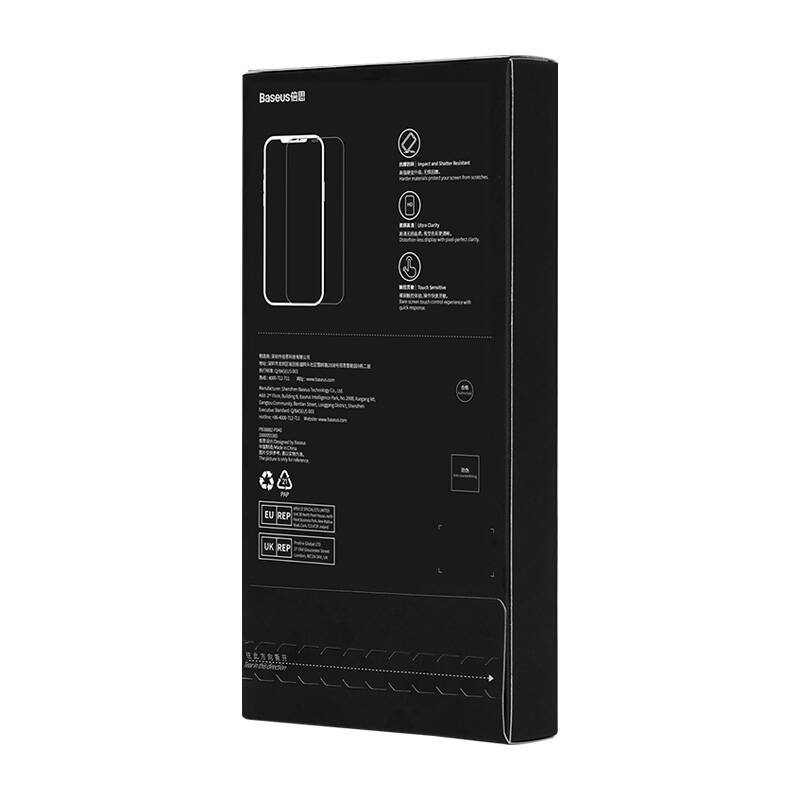 Baseus Προστατευτικό Οθόνης Tempered Glass 0.3mm για iPhone XS Max/11 Pro Max (Διαφανές)
