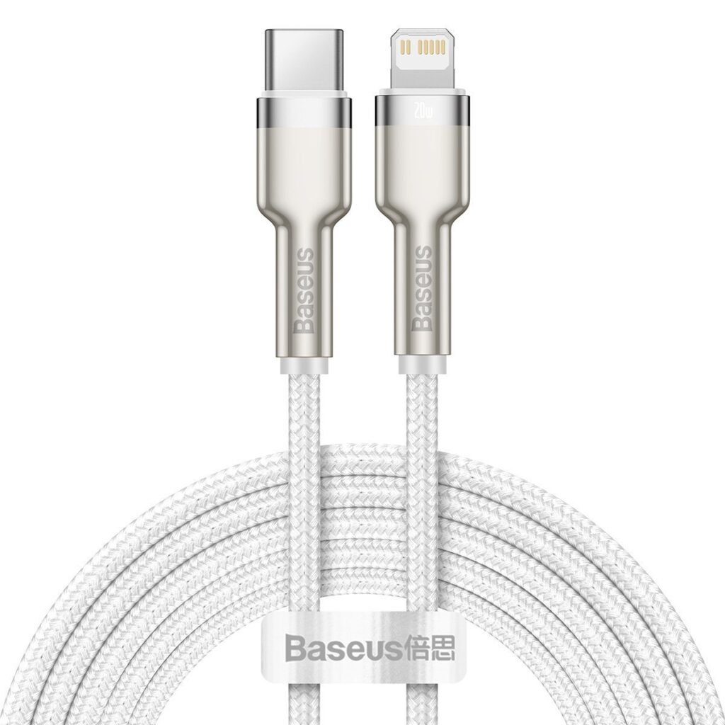 Baseus Καλώδιο USB-C σε Lightning Cafule Metal Braided