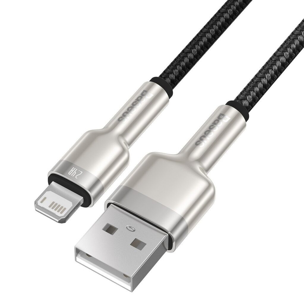 Baseus Καλώδιο USB σε Lightning Cafule Metal Braided