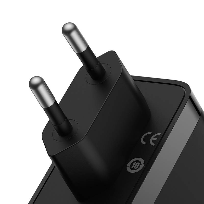 Baseus  Φορτιστής GaN5 Pro 2xUSB-C + USB 140W (Μαύρο)