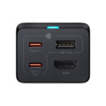 Baseus Φορτιστής GaN5 Pro 2xUSB-C + USB + HDMI 67W (Μαύρο)