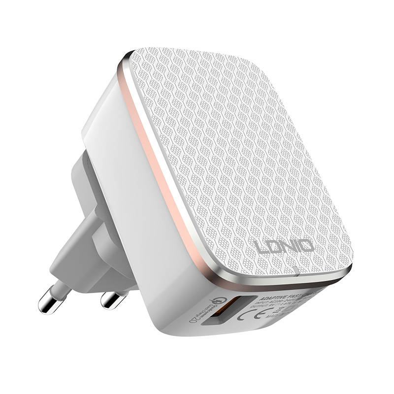 Wall charger LDNIO  A1204Q 18W + USB-C cable