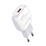 LDNIO Φορτιστής A1306Q 18W με Καλώδιο MicroUSB (Λευκό)