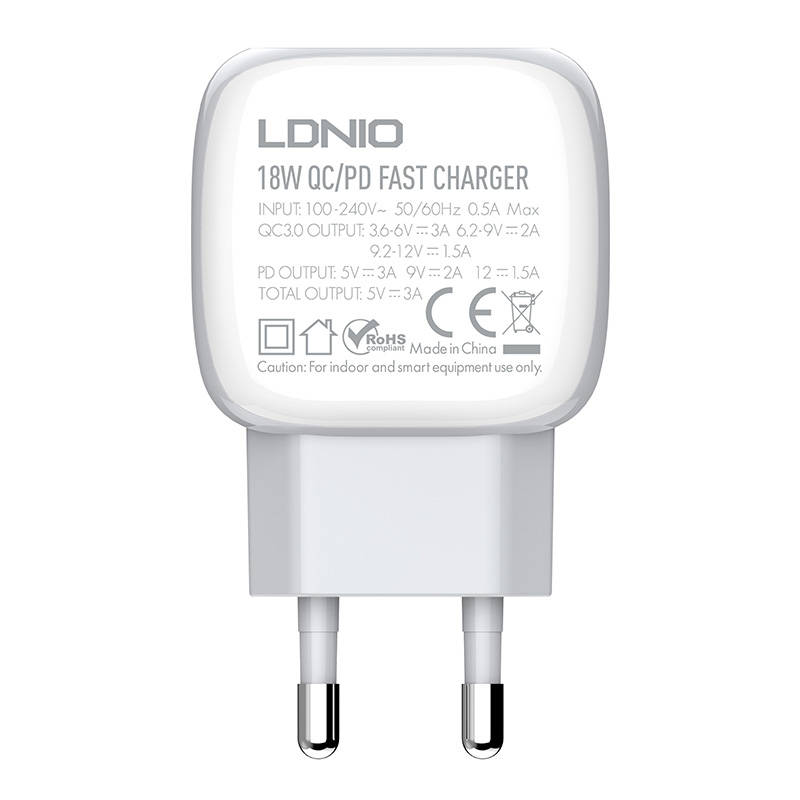 USB-C 20W + MicroUSB cable