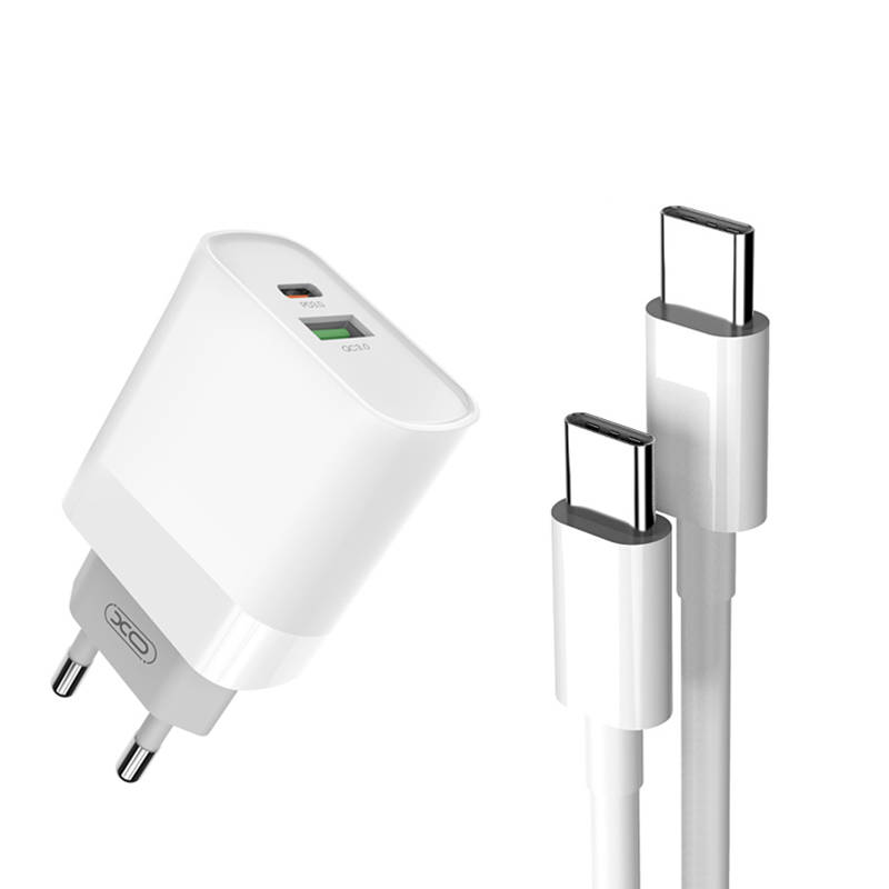 XO Φορτιστής L64 με Καλώδιο USB-C 20W