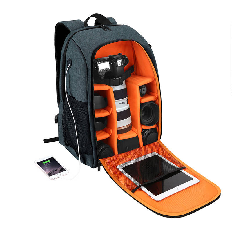 Waterproof camera backpack Puluz PU5011H (grey)