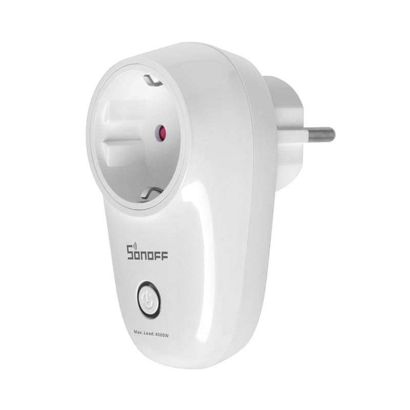 Sonoff Έξυπνη Εξωτερική Πρίζα WiFi S26R2TPF-DE (Τύπος F) (Λευκό)