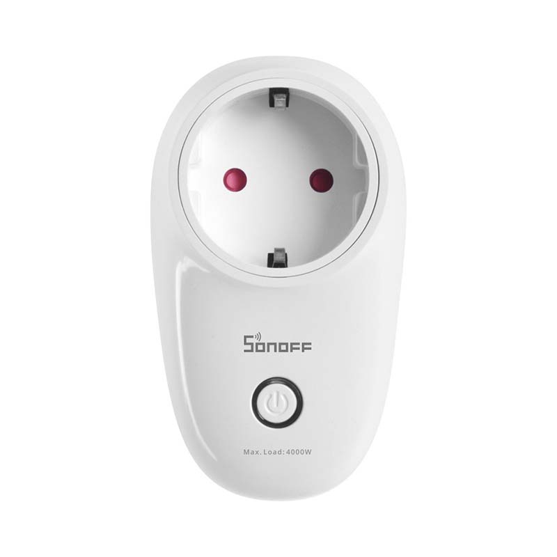 Sonoff Έξυπνη Εξωτερική Πρίζα WiFi S26R2TPF-DE (Τύπος F) (Λευκό)