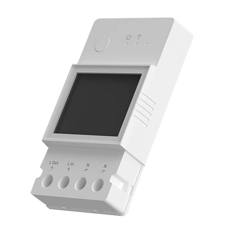 Sonoff Έξυπνος Διακόπτης/Μετρητής Ισχύος Wi-Fi POWR320D (Λευκό)