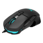 Wired Gaming Mouse with replaceable sides Delux M629BU RGB 16000DPI