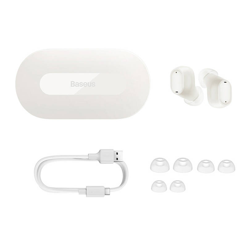 Baseus Ασύρματα Ακουστικά Bowie EZ10 (Λευκό)