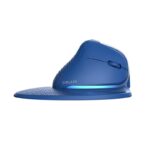 Delux M618XSD BT+2.4G RGB Wireless Vertical Mouse (blue)