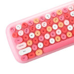 Wireless keyboard + mouse set MOFII Candy 2.4G (Pink)