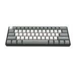 Wireless Mechanical Keyboard Delux KM33 BT RGB (grey&white)