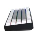 Wireless Mechanical Keyboard Delux KM33 BT RGB (white&grey)