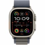 Smartwatch Apple MREQ3NF/A Μπλε Τιτάνιο 49 mm