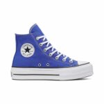 Γυναικεία Casual Παπούτσια Converse Chuck Taylor All Star Lift Hi Μπλε