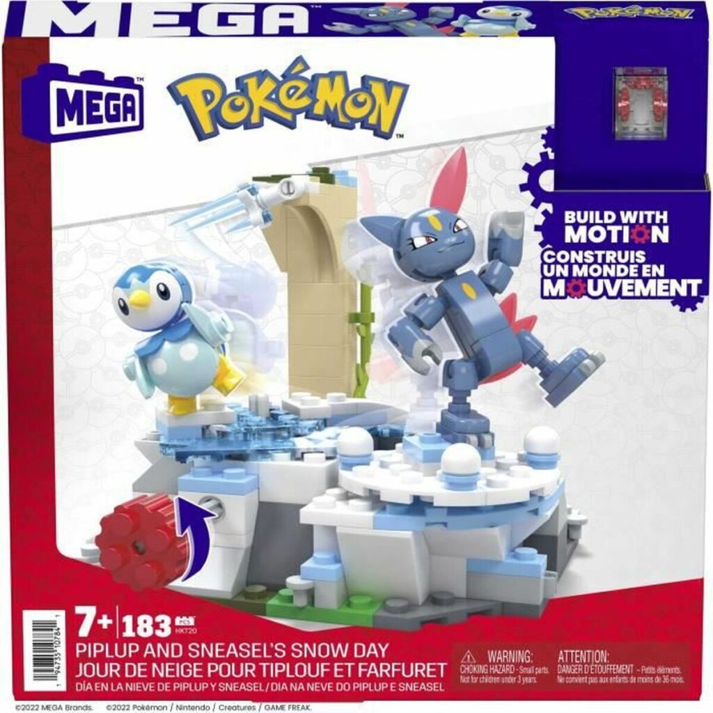 Εικόνες σε δράση Mega Construx Pokémon 183 Τεμάχια Playset