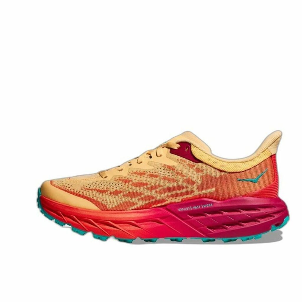 Παπούτσια για Tρέξιμο για Ενήλικες HOKA Speedgoat 5 Κίτρινο Βουνό