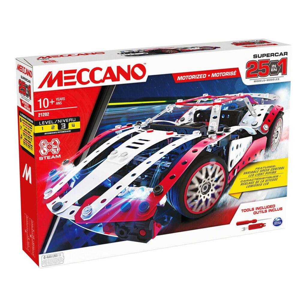 Playset Meccano Supercar 347 Τεμάχια