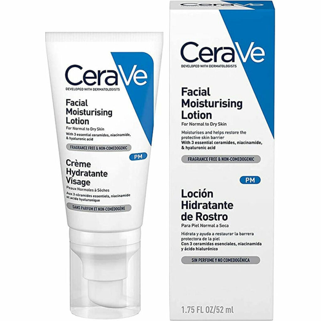 Ενυδατική Λοσιόν Προσώπου CeraVe PM (52 ml)