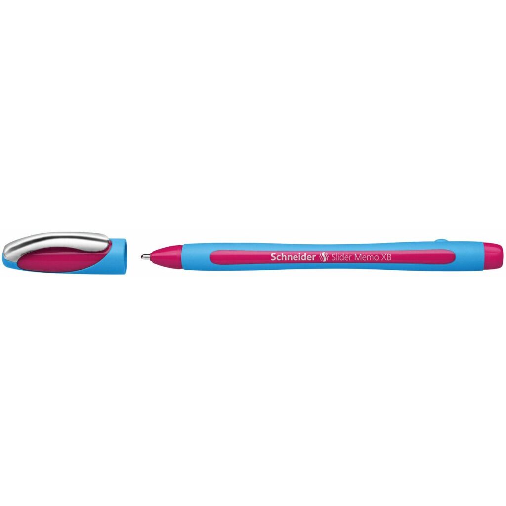 Στυλό υγρού μελανιού Schneider Slider Memo Ροζ (x10)