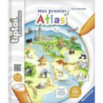 Το διαδραστικό βιβλίο των παιδιών Ravensburger My First Interactive Atlas Μπλε Πολύχρωμο (γαλλικά)