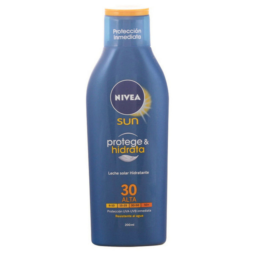 Ηλιακό Γαλάκτωμα Protege & Hidrata Nivea SPF 30 (200 ml) 30 (200 ml)