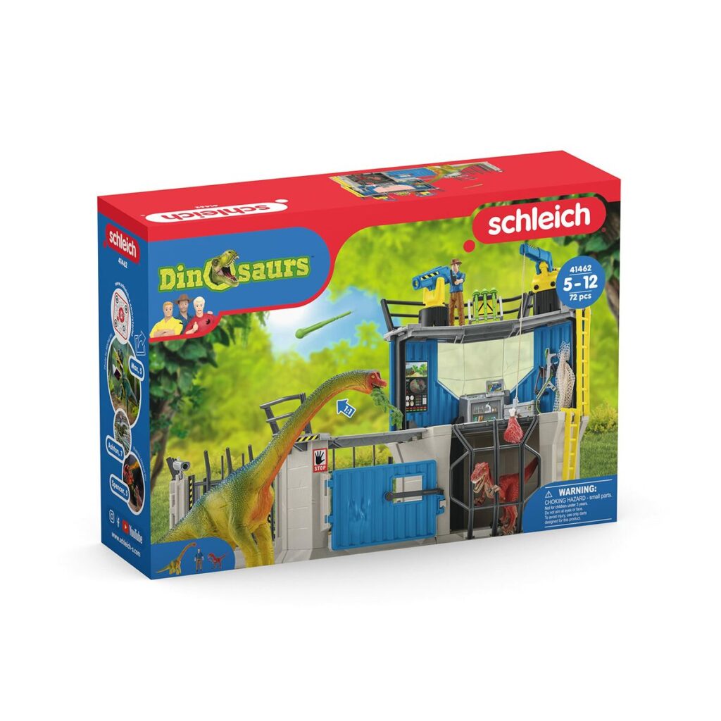 Playset Schleich Large Dino search station Δεινόσαυροι