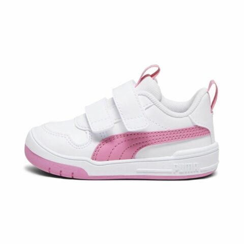Παιδικά Aθλητικά Παπούτσια Puma Multiflex Sl V Λευκό Ροζ
