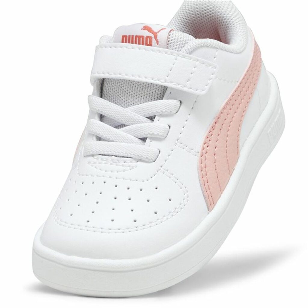 Παιδικά Aθλητικά Παπούτσια Puma Rickie+ Λευκό Ανοιχτό Ροζ
