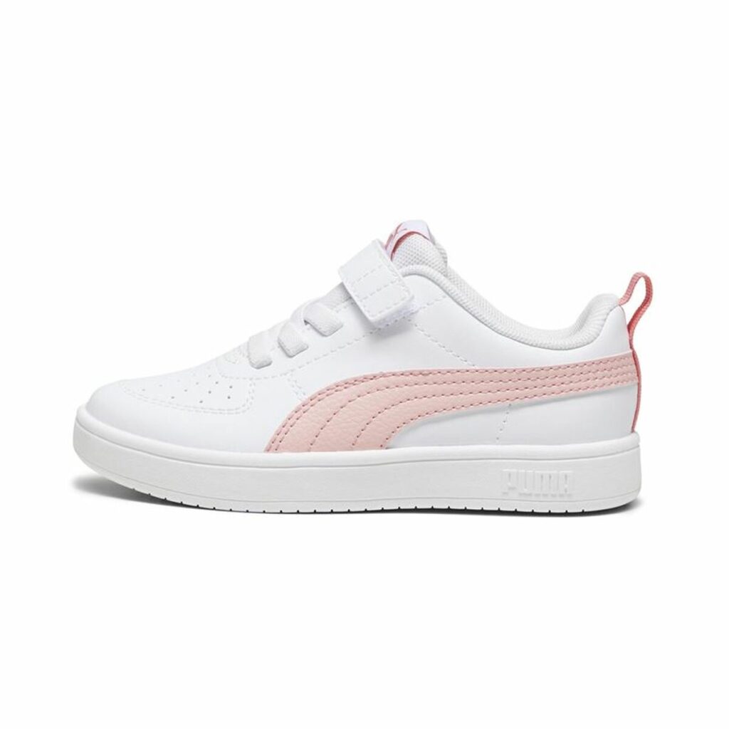 Παιδικά Aθλητικά Παπούτσια Puma Rickie+ Ps Λευκό Ανοιχτό Ροζ