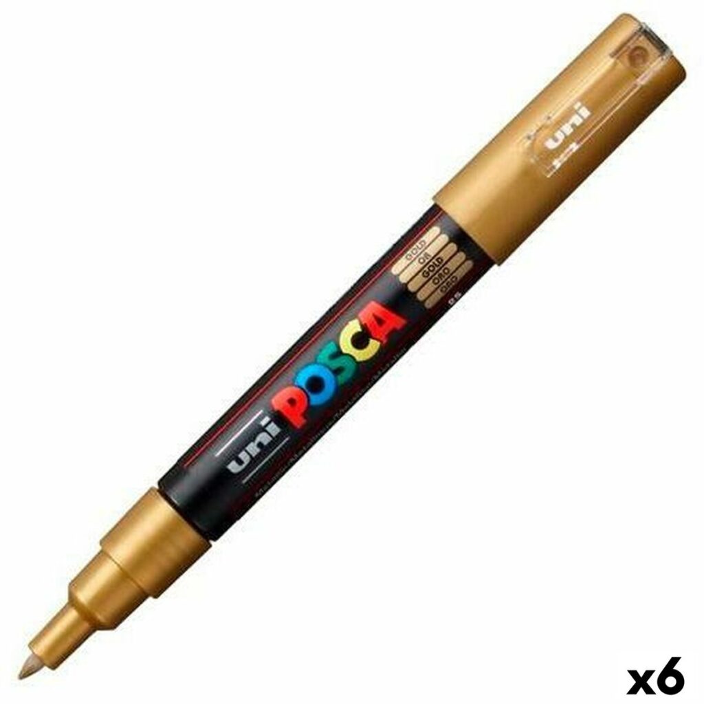 Μαρκαδόροι POSCA PC-1M Χρυσό (x6)