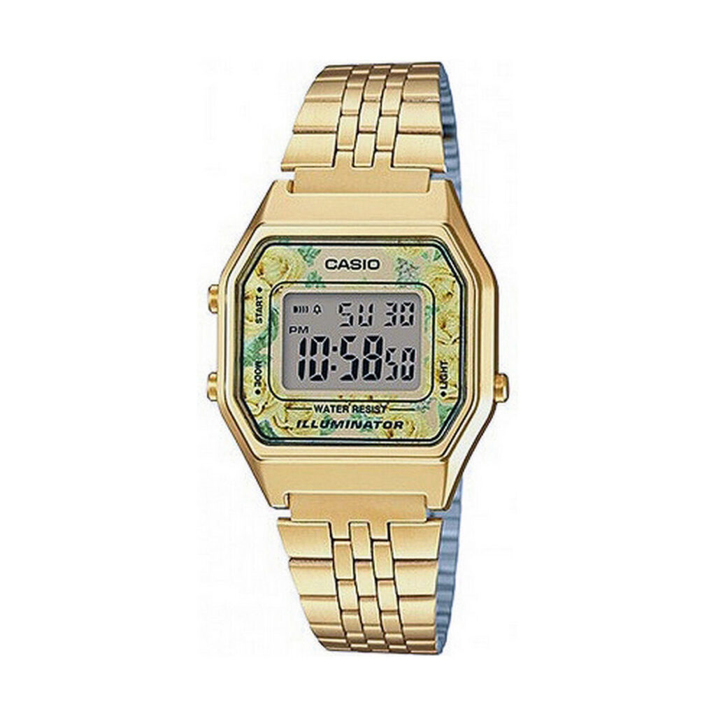 Γυναικεία Ρολόγια Casio  VINTAGE LADY GOLD FLOWERS (Ø 28 mm)