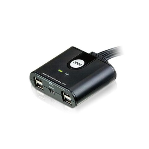 USB Hub Aten US424-AT Μαύρο