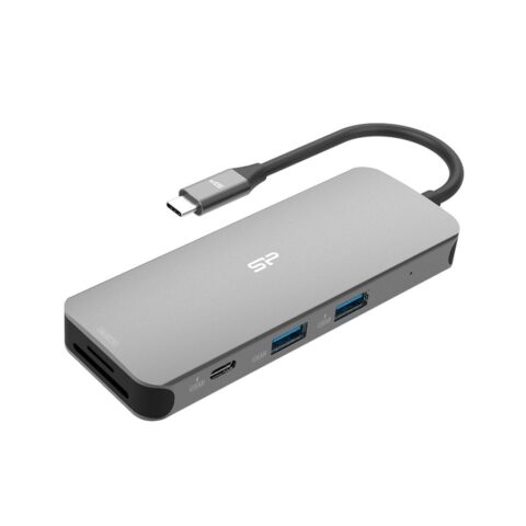 USB Hub Silicon Power SR30 Γκρι