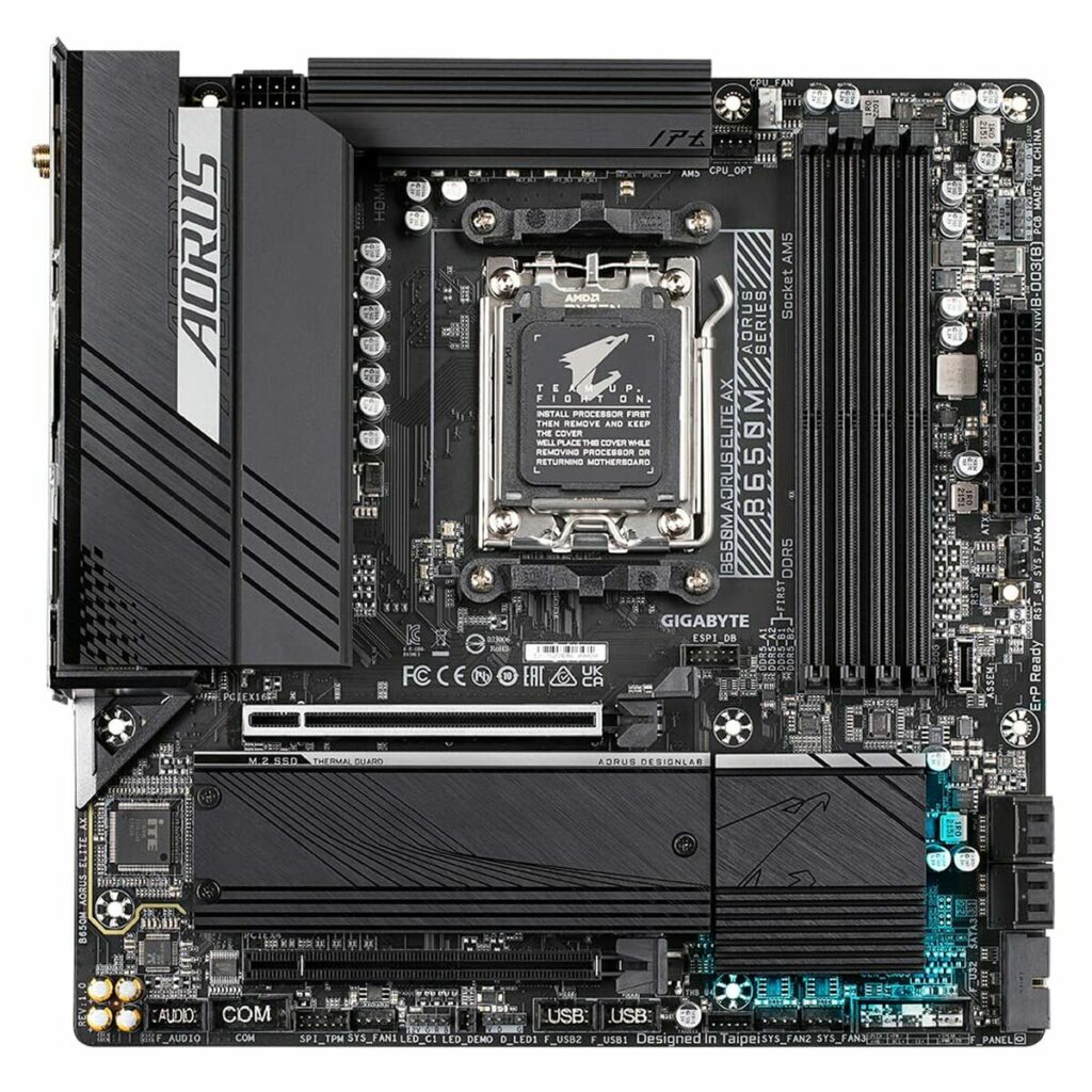 Μητρική Κάρτα Gigabyte B650M AORUS ELITE AX AMD AMD B650 AMD AM5
