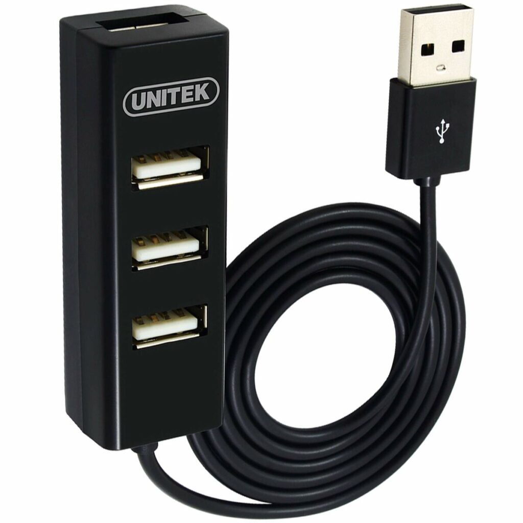 Hub USB 3 Θύρες Unitek Y-2140 Μαύρο