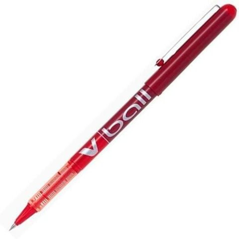 Στυλό υγρού μελανιού Pilot NVBR Κόκκινο (3 Μονάδες)
