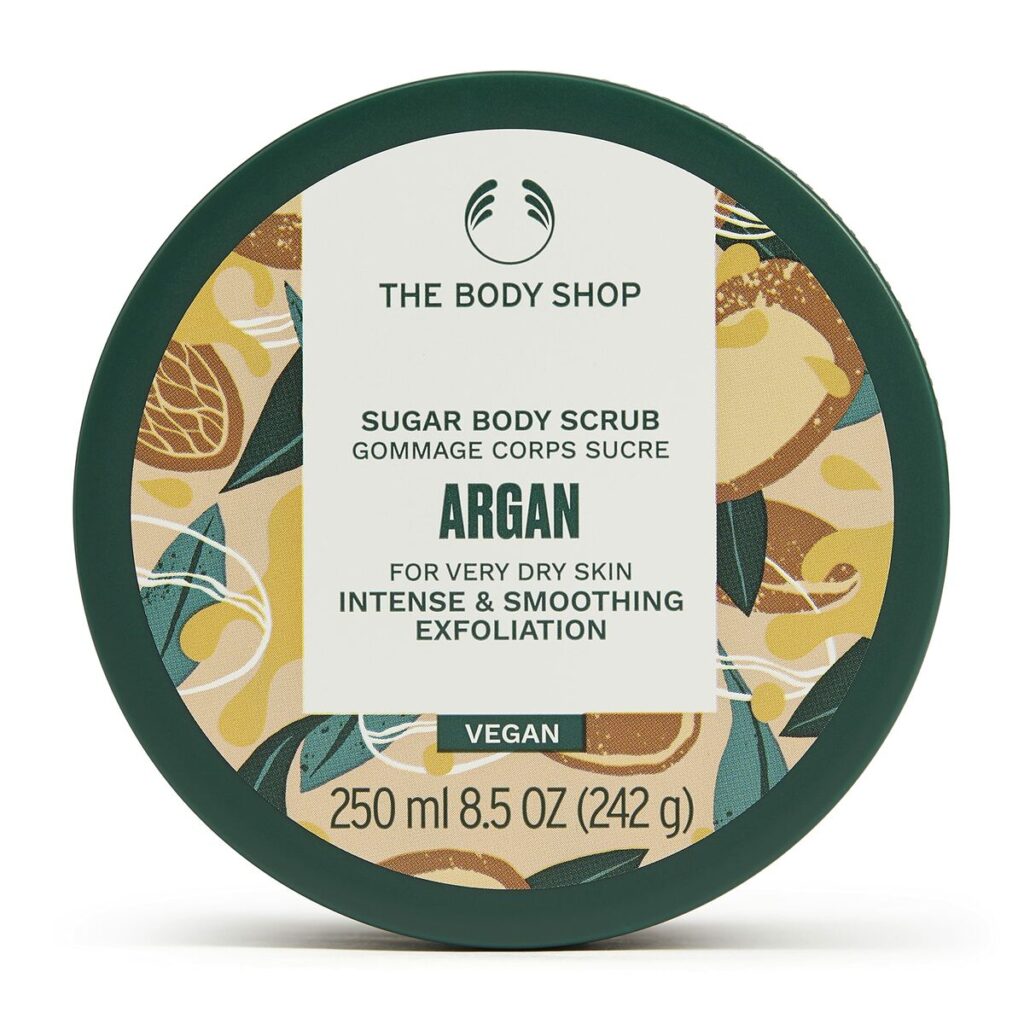 Απολέπιση Σώματος The Body Shop Argan 250 ml