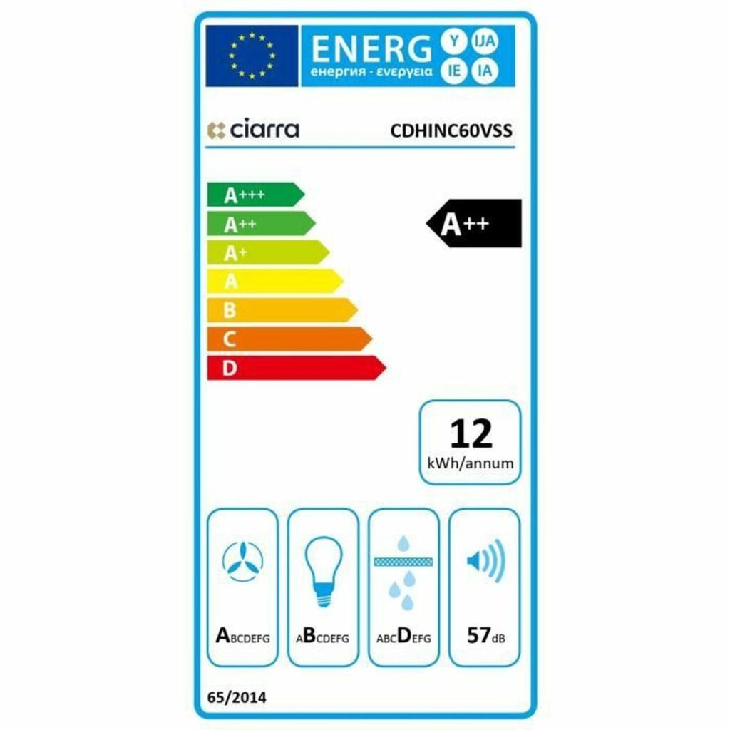 Συμβατικός Απορροφητήρας Ciarra 60 cm