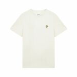 Μπλούζα με Κοντό Μανίκι Lyle & Scott V1-Plain Λευκό Φυσικό Άντρες