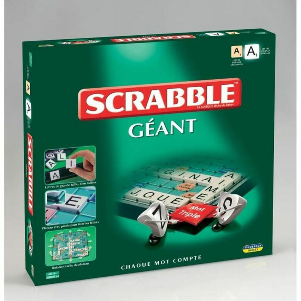 Παιχνίδι λέξεων Megableu Scrabble Geant Μπλε (1 Τεμάχια) (FR)
