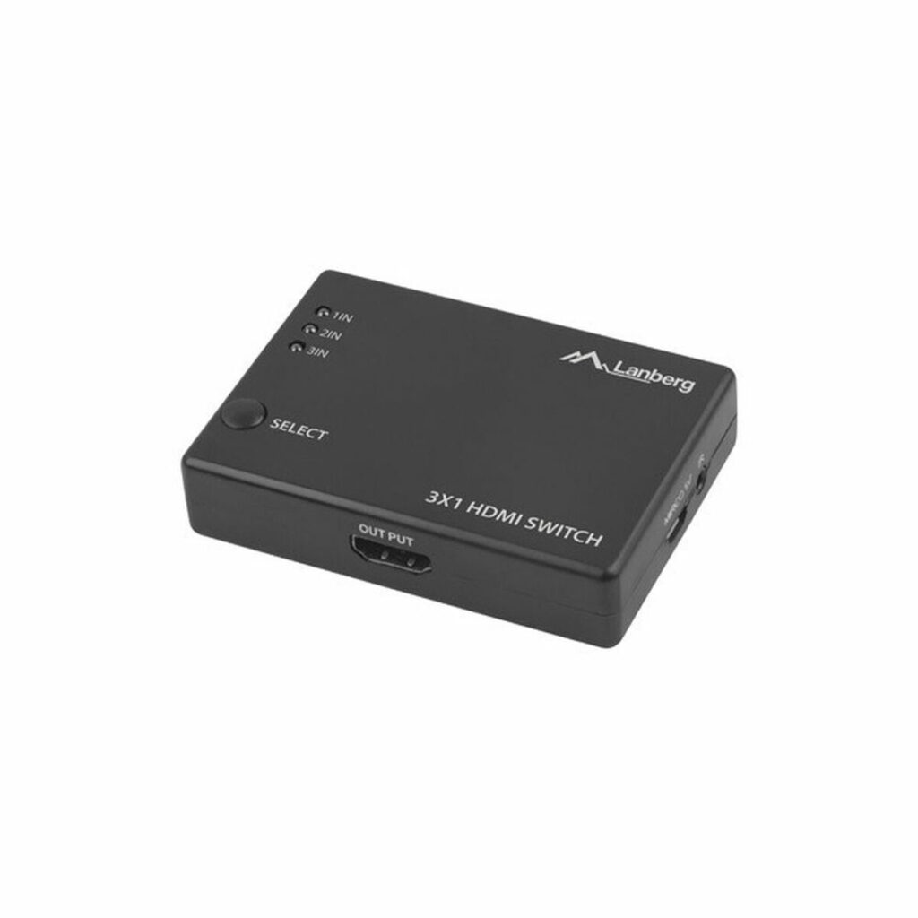 Διακόπτης HDMI Lanberg SWV-HDMI-0003 Μαύρο
