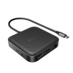 USB Hub Hyper HD583-GL Μαύρο 100 W