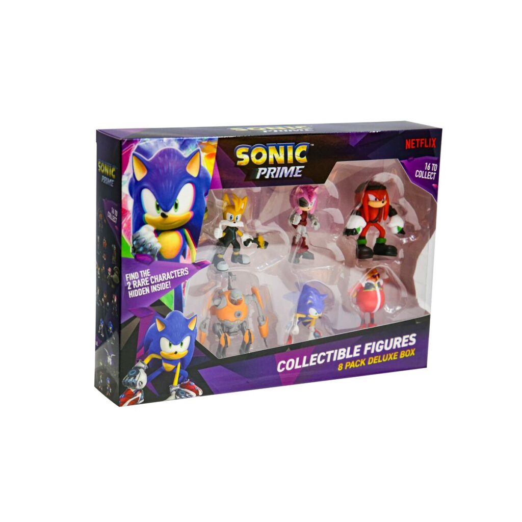 Playset PMI Kids World Sonic Prime Deluxe 8 Τεμάχια