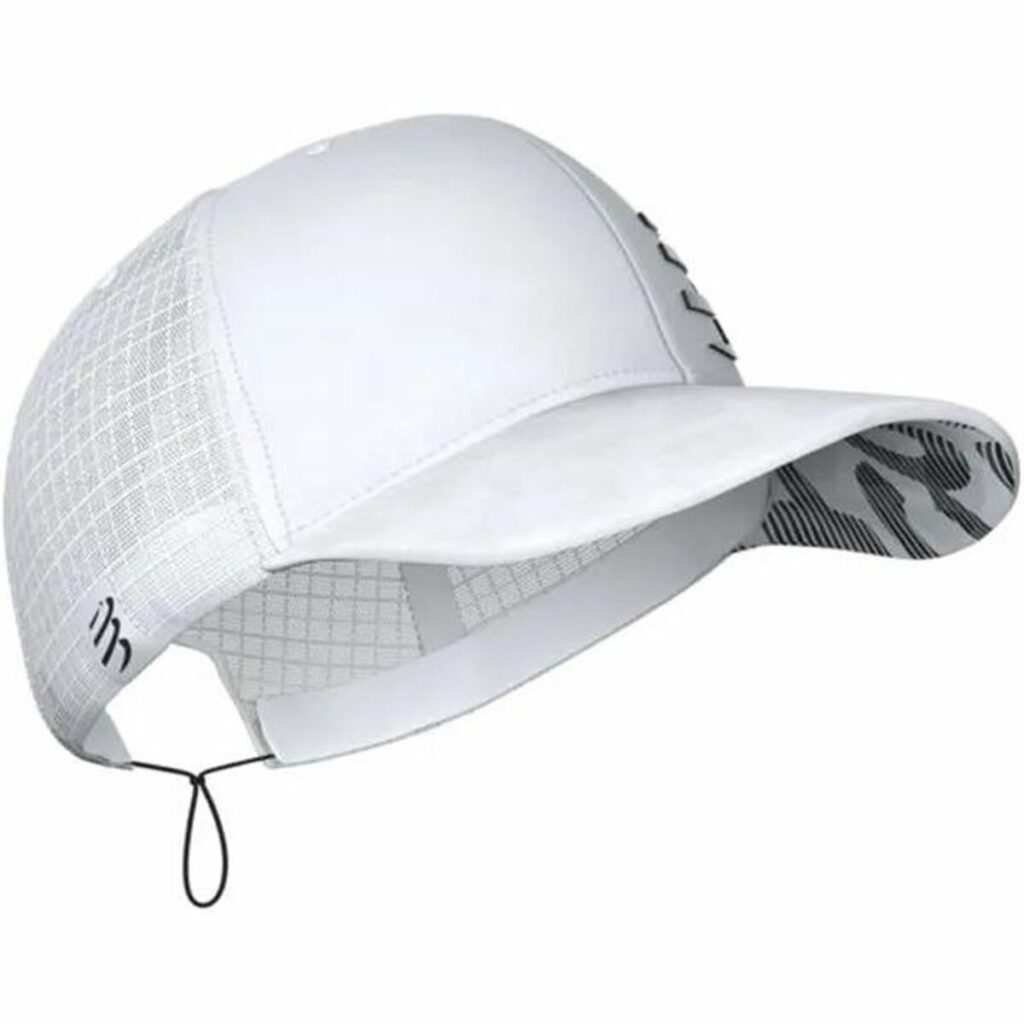 Αθλητικό Καπέλο Compressport Racing Trucker  Λευκό Ένα μέγεθος