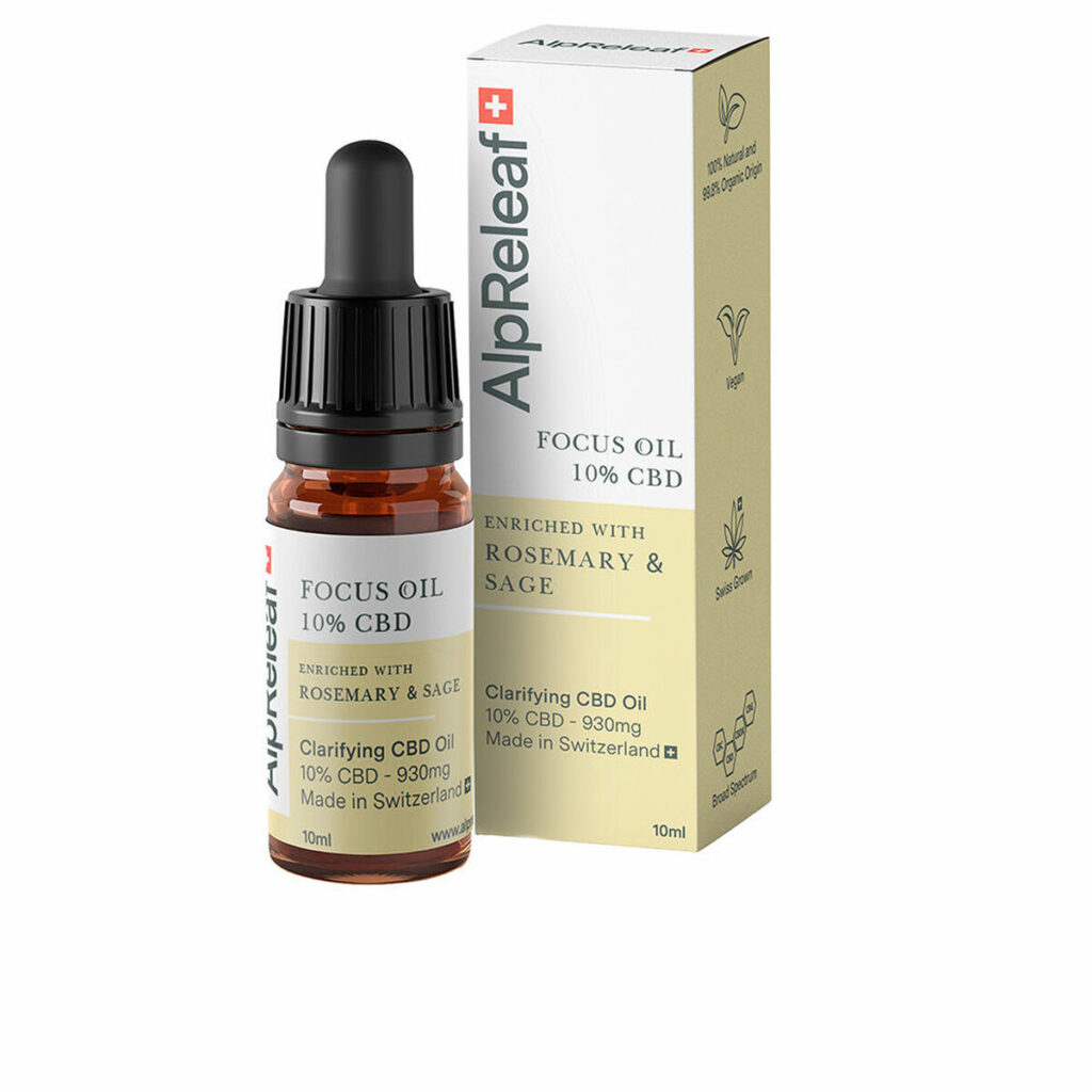 Λάδι AlpReleaf Focus 10% CBD (10 ml)