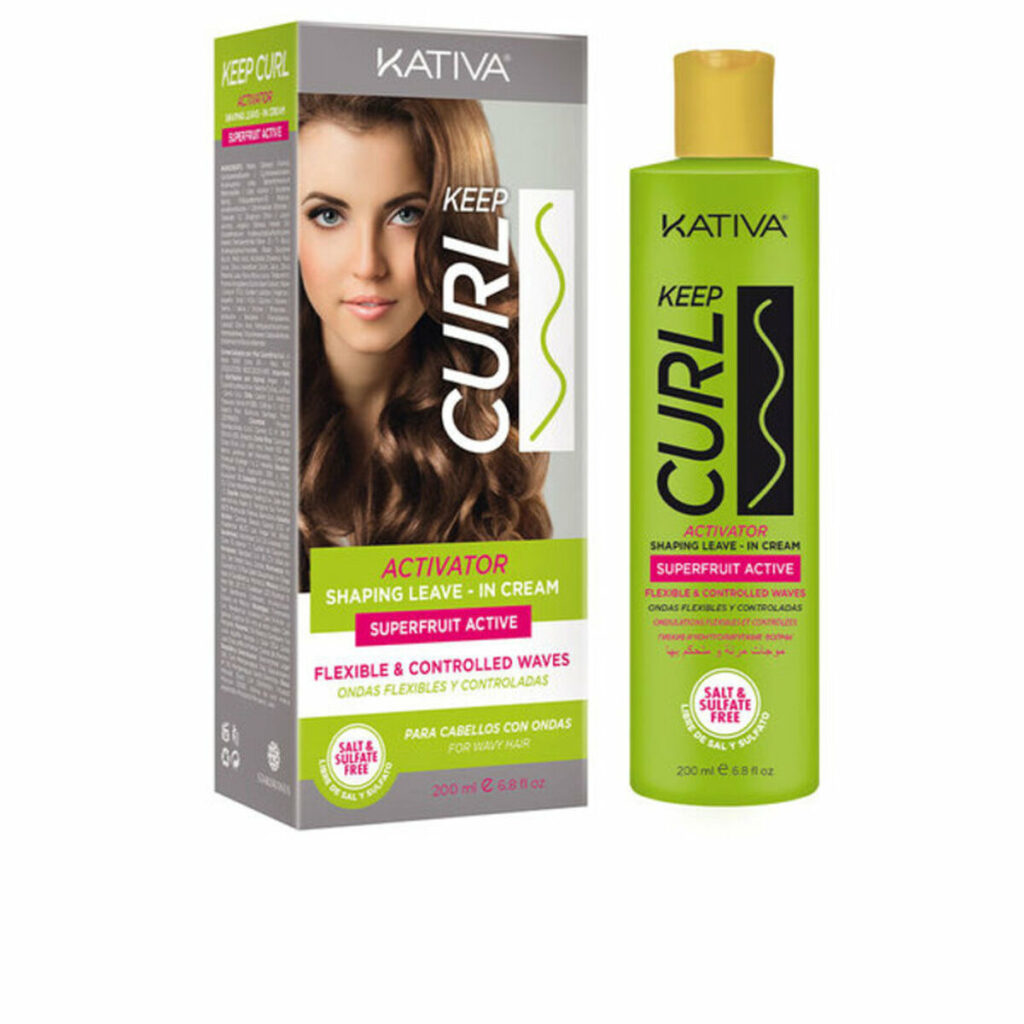 Σπρέι για Ευέλικτα Μαλλιά Kativa Keep Curl 200 ml (200 ml)